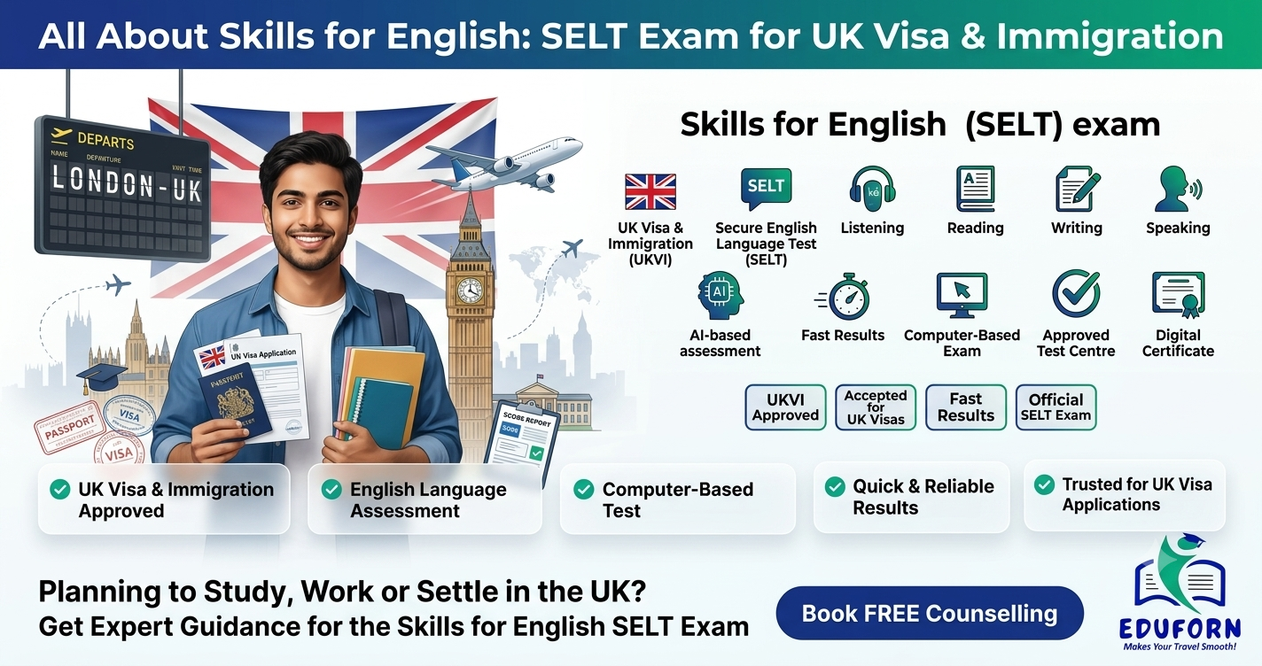 All about Skills for English: SELT exam for UK Visa and Immi...